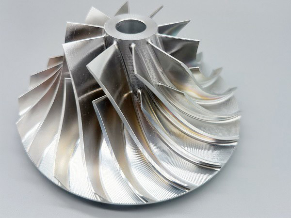 Complex five-axis impeller